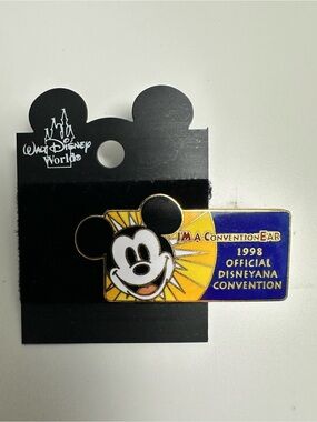 VTG WDW Disneyana Convention Pin 1998-"I'm A ConventionEAR"-Mickey Mouse